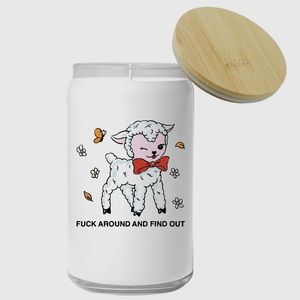 F*ck Around and Find Out Candle ~Brand New! 🐑